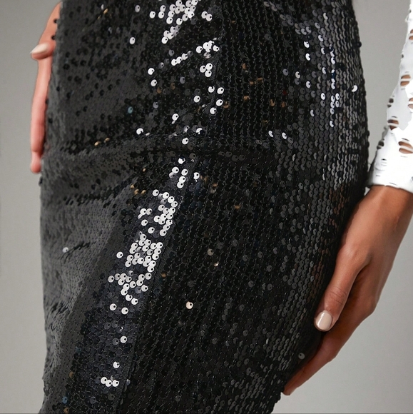 Sequin Pencil Skirt - Picture 5 of 5